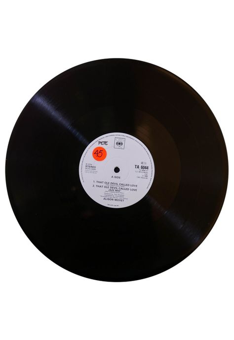 ALISON MOYET - THAT OLE DEVIL CALLED LOVE (LP VER. + JAZZ VER.) |12" MAXI SINGLE - VINILO USADO-2