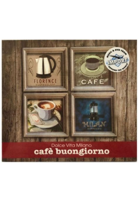 DOLCE VITA MILANO - CAFÉ BUONGIORNO 2CD-0