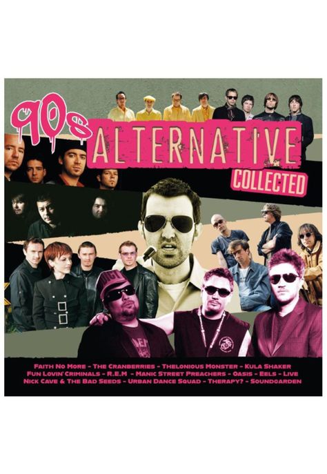 90'S ALTERNATIVE - COLLECTED (2LP)(MAGENTA VINYL) | VINILO-0