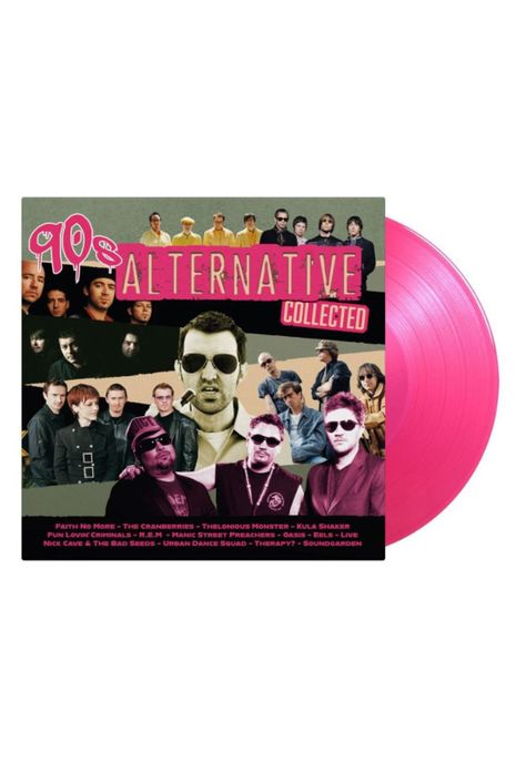 90'S ALTERNATIVE - COLLECTED (2LP)(MAGENTA VINYL) | VINILO-1