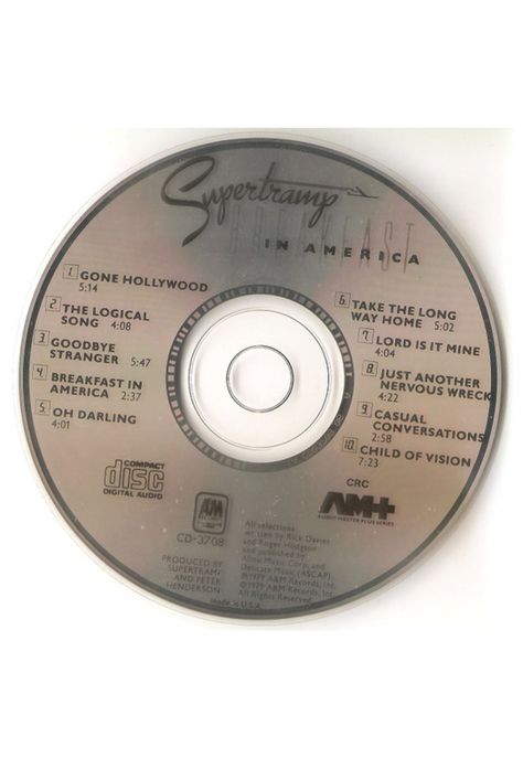 SUPERTRAMP - BREAKFAST IN AMERICA | CD USADO-2
