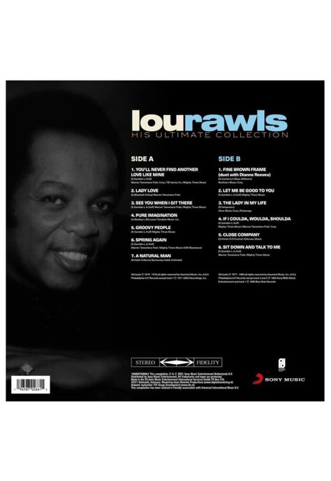 LOU RAWLS - HIS ULTIMATE COLLECTION | VINILO-1