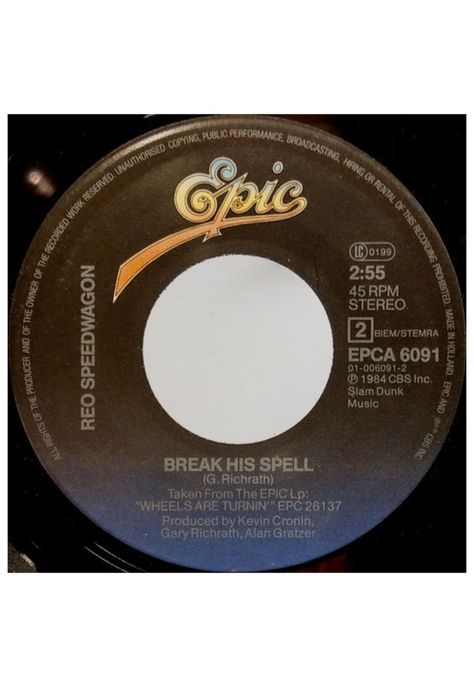 REO SPEEDWAGON - CAN'T FIGHT THIS FEELING | 7" SINGLE USADO-3