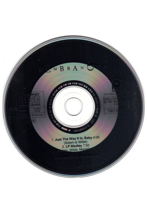REMBRANDTS - JUST THE WAY IT IS, BABY | CD SINGLE USADO-1