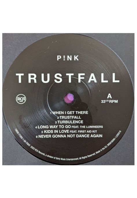 P!NK - TRUSTFALL (LP-BOOKLET) | VINILO-2