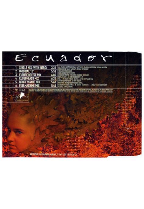 SASH - ECUADOR | CD SINGLE USADO-1