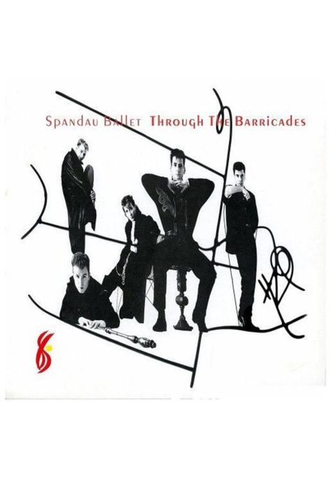 SPANDAU BALLET - THROUGH THE BARRICADES (POSTER) | VINILO-0