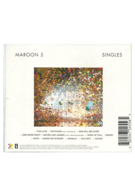 MAROON 5 - SINGLES | CD-1