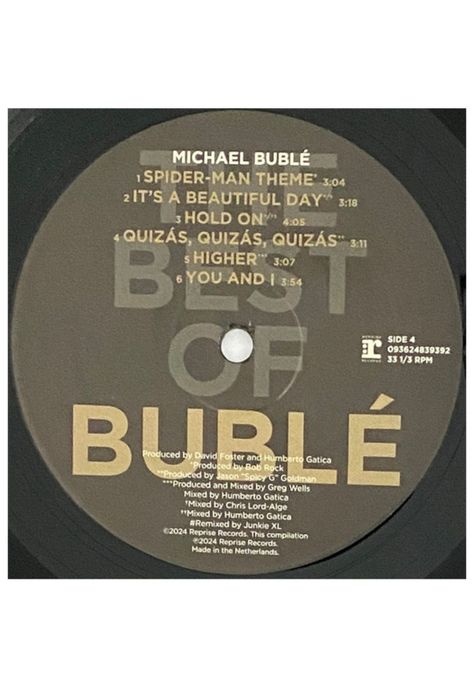 MICHAEL BUBLE - BEST OF MICHAEL BUBLE (2LP) | VINILO-7