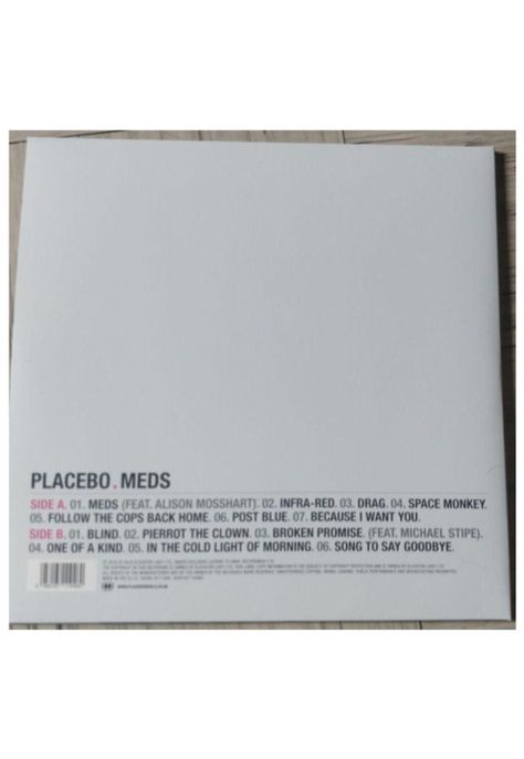 PLACEBO - MEDS | VINILO-1
