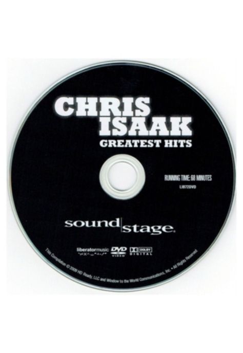 CHRIS ISAAK - GREATEST HITS LIVE DVD-2