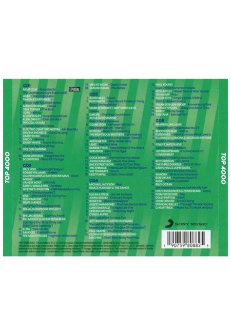TOP 4000 - HET BESTE UIT DE RADIO 10 (5CD) | CD-1