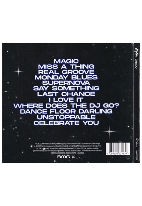 KYLIE MINOGUE - DISCO (DIGIPACK) | CD-1