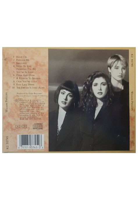 WILSON PHILLIPS - WILSON PHILLIPS | CD USADO-1