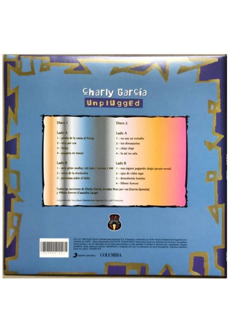 CHARLY GARCIA - UNPLUGGED | VINILO-1