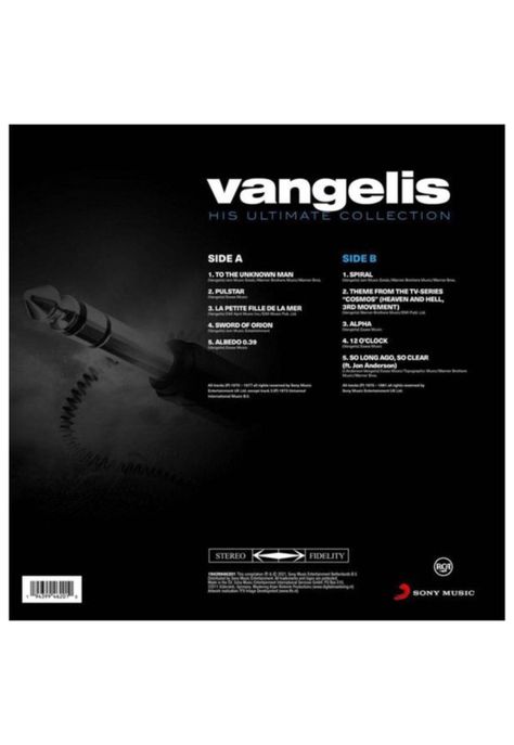 VANGELIS - HIS ULTIMAT COLLECTION | VINILO-1