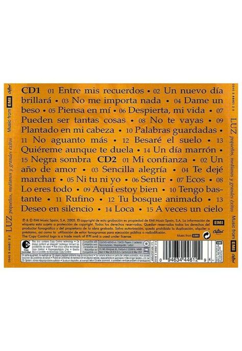 LUZ CASAL  - PEQUEÑOS MEDIANOS Y GRANDES EXITOS (2CD) | CD-1