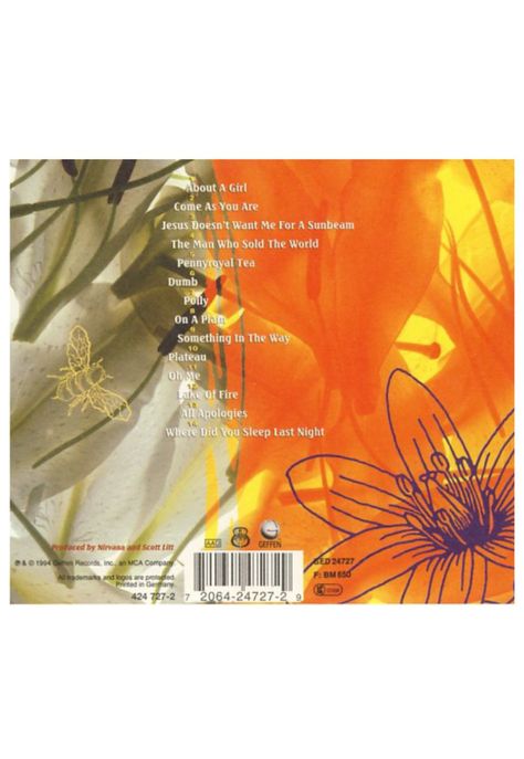 NIRVANA - MTV UNPLUGGED IN NEW YORK | CD-2