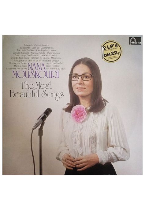 NANA MOUSKUORI - THE MOST BEAUTIFUL SONGS (2LP) | VINILO USADO-0