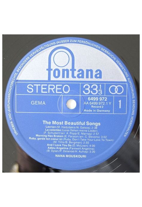 NANA MOUSKUORI - THE MOST BEAUTIFUL SONGS (2LP) | VINILO USADO-5