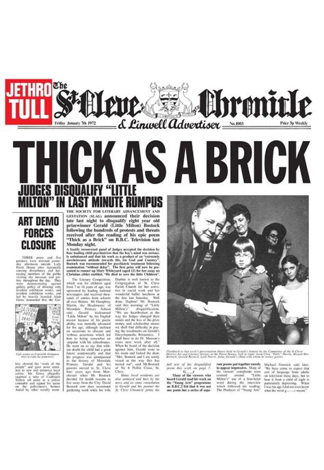 JETHRO TULL - THICK AS A BRICK | VINILO-0