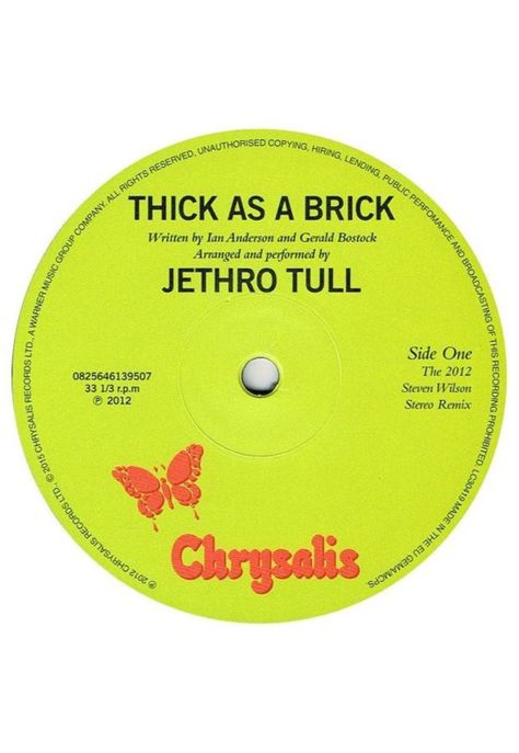 JETHRO TULL - THICK AS A BRICK | VINILO-2