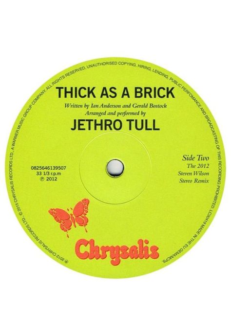JETHRO TULL - THICK AS A BRICK | VINILO-3