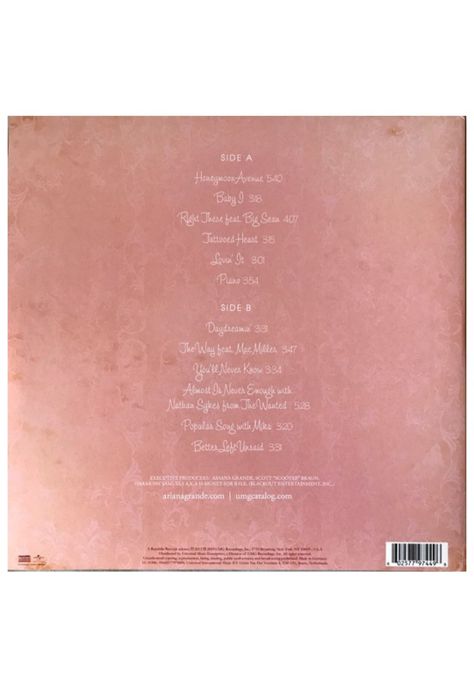 ARIANA GRANDE - YOURS TRULY | VINILO-3