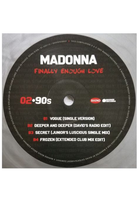 MADONNA – FINALLY ENOUGH LOVE 1S REMIXED 2LP VINILO-3