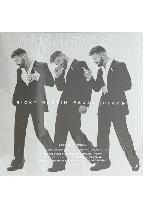 RICKY MARTIN - PAUSA & PLAY (WHITE VINYL/SPLATTER) | VINILO-0