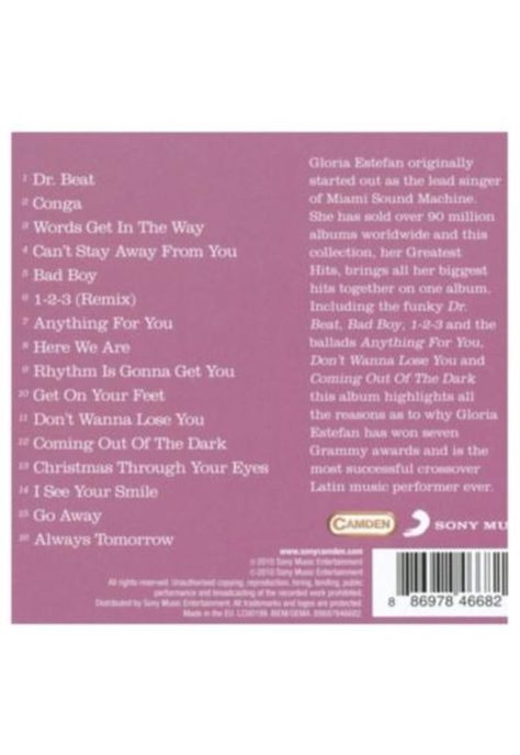 GLORIA ESTEFAN - GREATEST HITS | CD-1