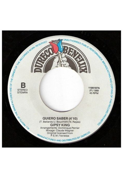 GIPSY KINGS - BAMBOLEO | 7" SINGLE USADO-2