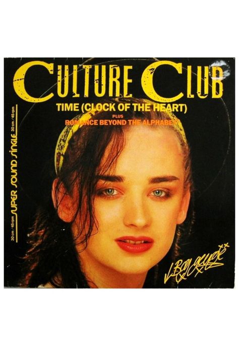 CULTURE CLUB - TIME (CLOCK OF THE HEART) | 12" MAXI SINGLE VINILO USADO-0
