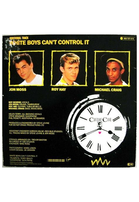 CULTURE CLUB - TIME (CLOCK OF THE HEART) | 12" MAXI SINGLE VINILO USADO-1