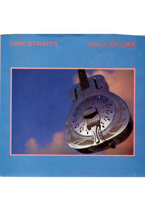 DIRE STRAITS - WALK OF LIFE | 7" SINGLE VINILO USADO-0
