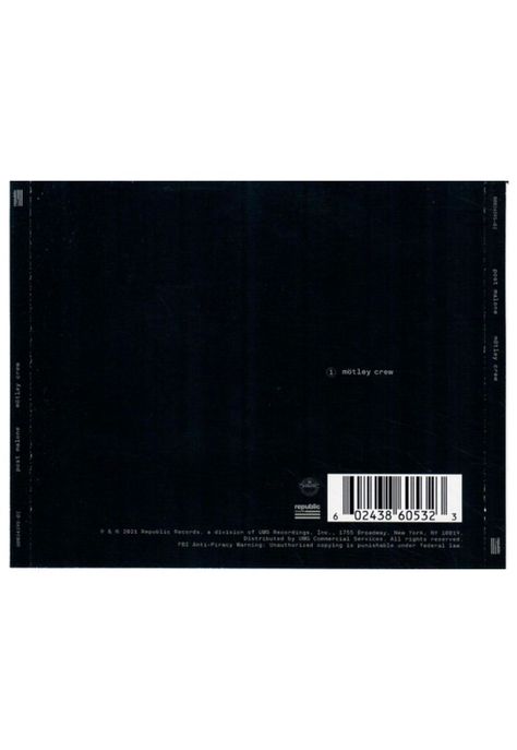 POST MALONE - MOTLEY CREW | CD SINGLE-1