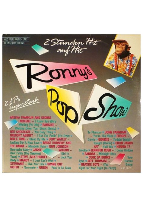 RONNY'S POP SHOW - VARIOUS ARTIST (2LP) | VINILO USADO-0
