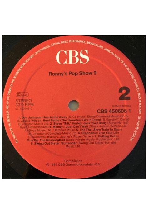 RONNY'S POP SHOW - VARIOUS ARTIST (2LP) | VINILO USADO-3