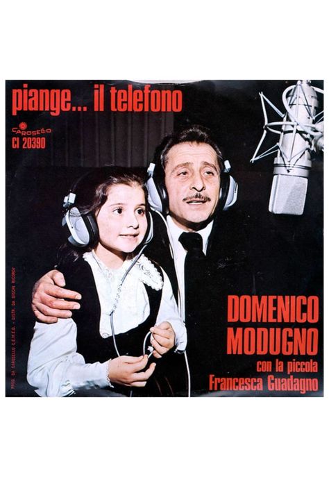 DOMENICO MODUGNO - PIANGE…IL TELEFONO | 7" SINGLE VINILO USADO-1