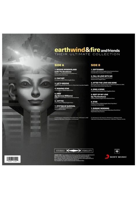 EARTH, WIND & FIRE - THEIR ULTIMATE COLLECTION (YELLOW VINYL) | VINILO-2