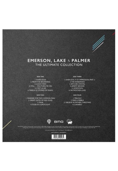 EMERSON LAKE & PALMER - THE ULTIMATE COLLECTION (2LP) | VINILO-1