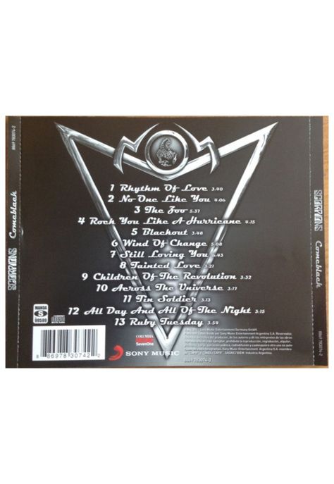 SCORPIONS - COMEBLACK | CD-1