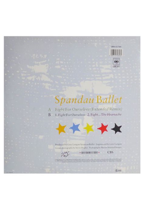 SPANDAU BALLET - FIGHT FOR OURSELVES (EXT. REMIX) | 12" MAXI SINGLE USADO-1