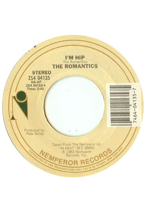 ROMANTICS - TALKING IN YOUR SLEEP | 7" SINGLE VINILO USADO-1