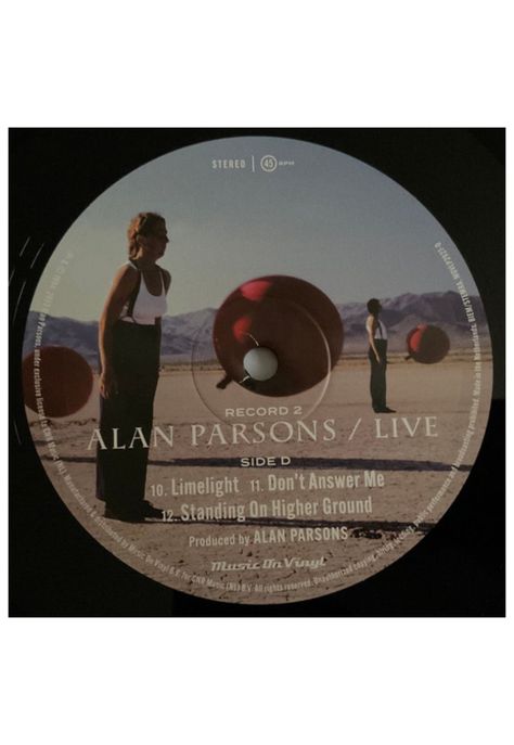 ALAN PARSONS PROJECT - LIVE: VERY BEST OF (2LP) | VINILO-9
