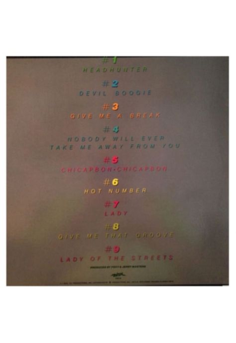 FOXY - JOT NUMBERS | VINILO-1
