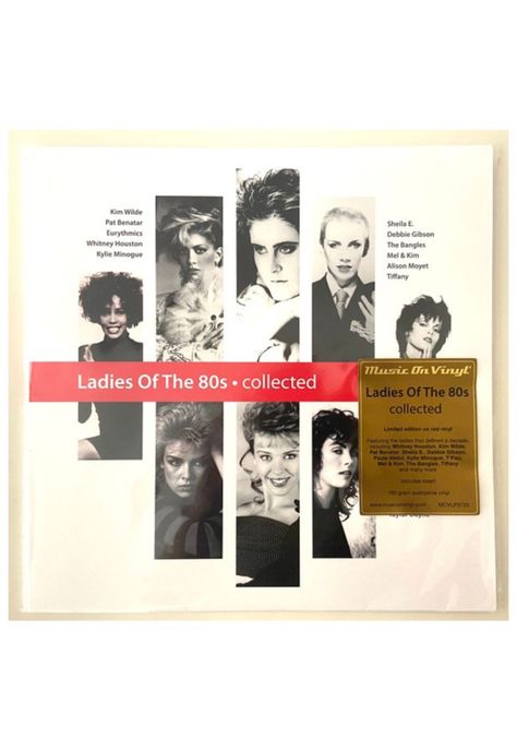 LADIES OF THE 80S - COLLECTED (RED VINYL) (2LP) | VINILO-1