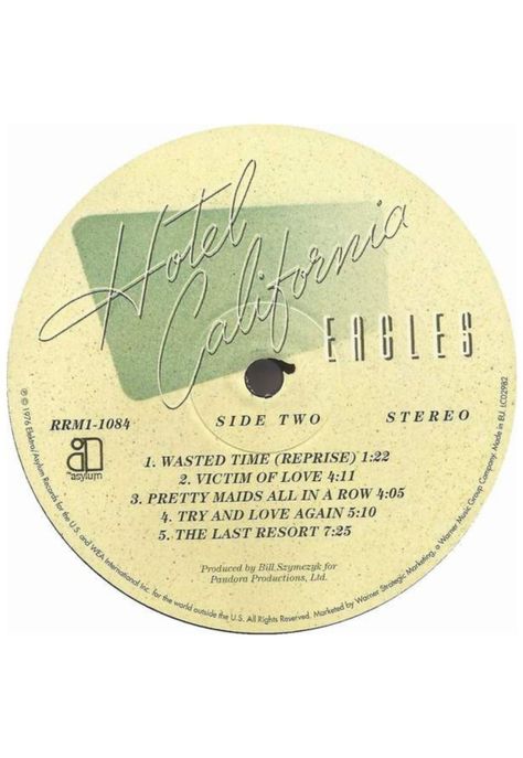 EAGLES - HOTEL CALIFORNIA | VINILO-3
