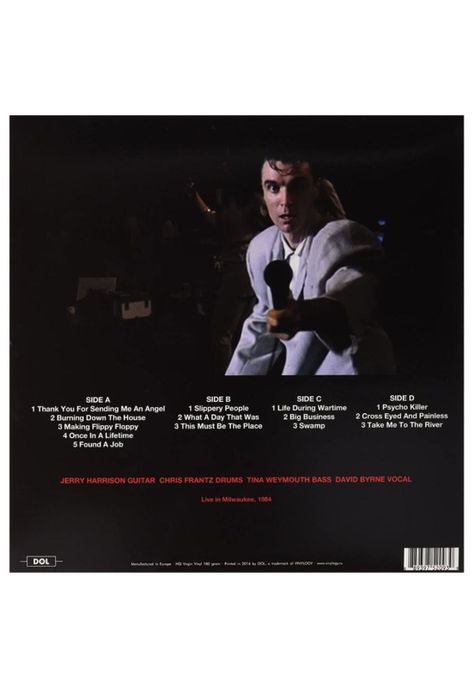 TALKING HEADS - STOP MAKING SENSE TOUR (2LP) | VINILO-1