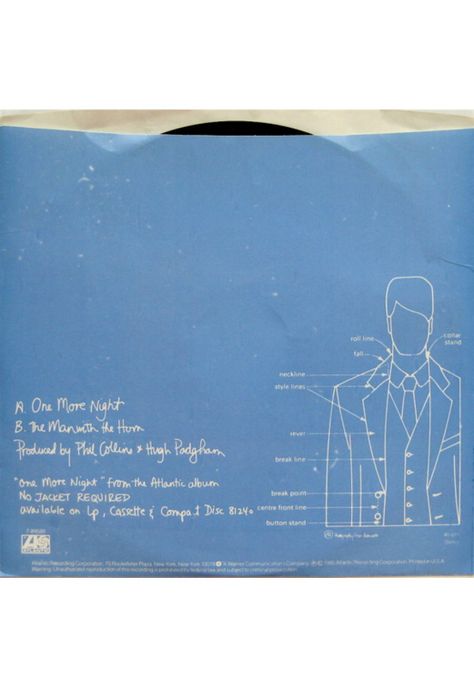 PHIL COLLINS - ONE MORE NIGHT | 7" SINGLE VINILO USADO-1